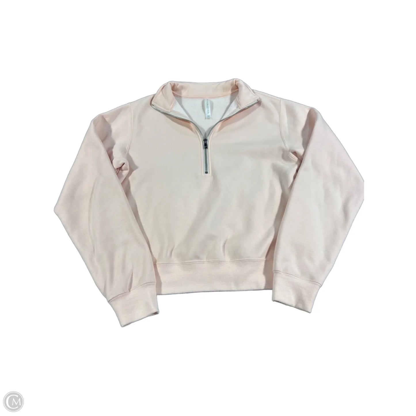 Top Long Sleeve By Fabletics In Peach, Size: Xs