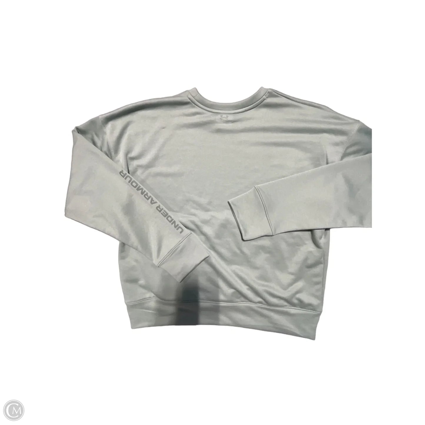 Top Long Sleeve By Under Armour In Green, Size: S