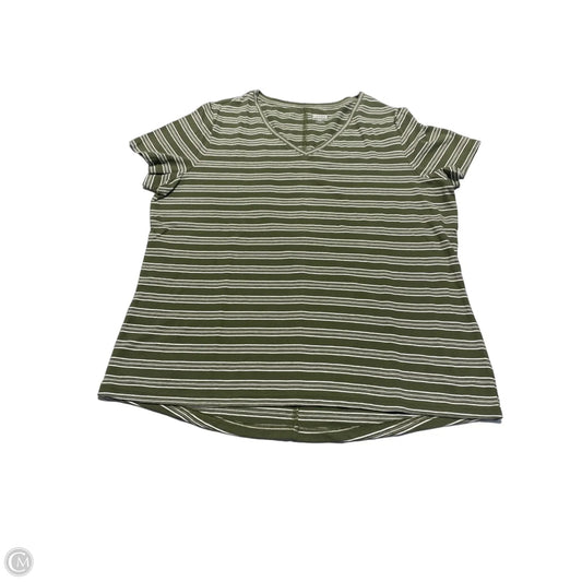 Top Short Sleeve By Duluth Trading In Green, Size: Xxl