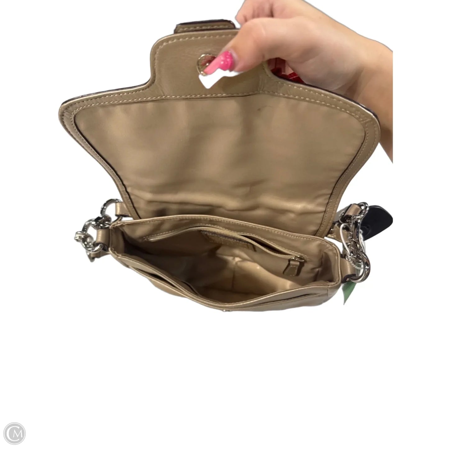 Crossbody Designer By Coach, Size: Small