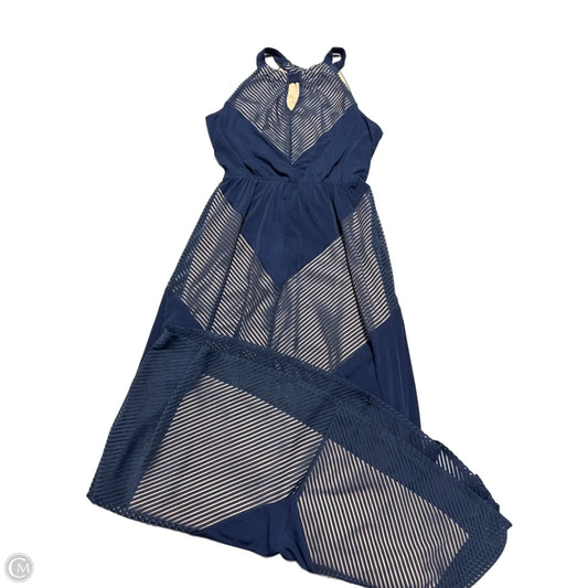 Dress Casual Maxi By Apt 9 In Navy, Size: M