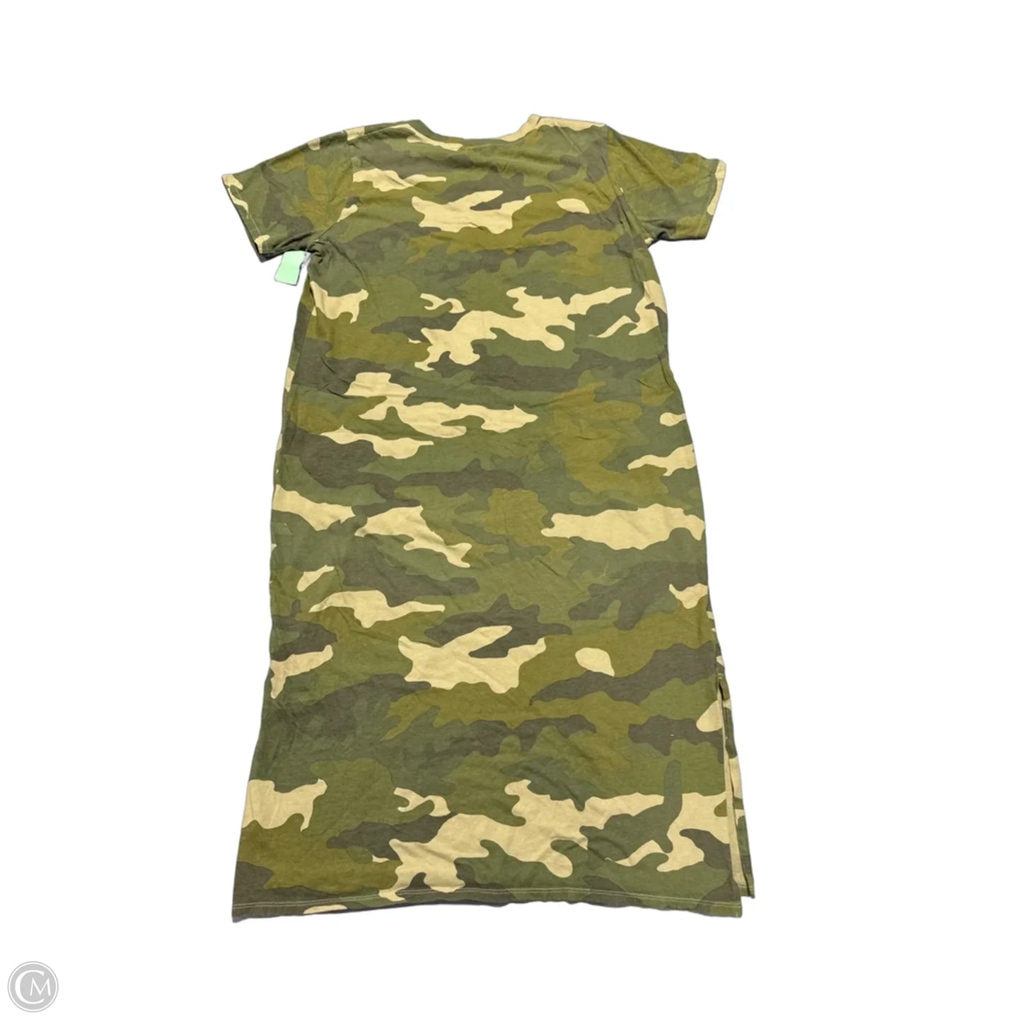 Dress Casual Midi By J. Crew In Camouflage Print, Size: M