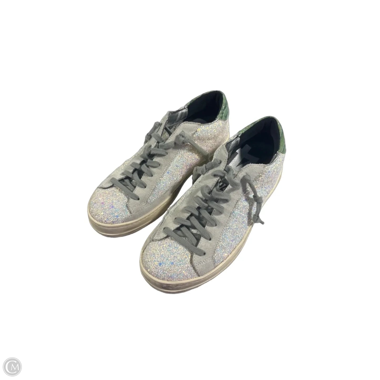 Shoes Sneakers By P448 In Silver, Size: 7.5