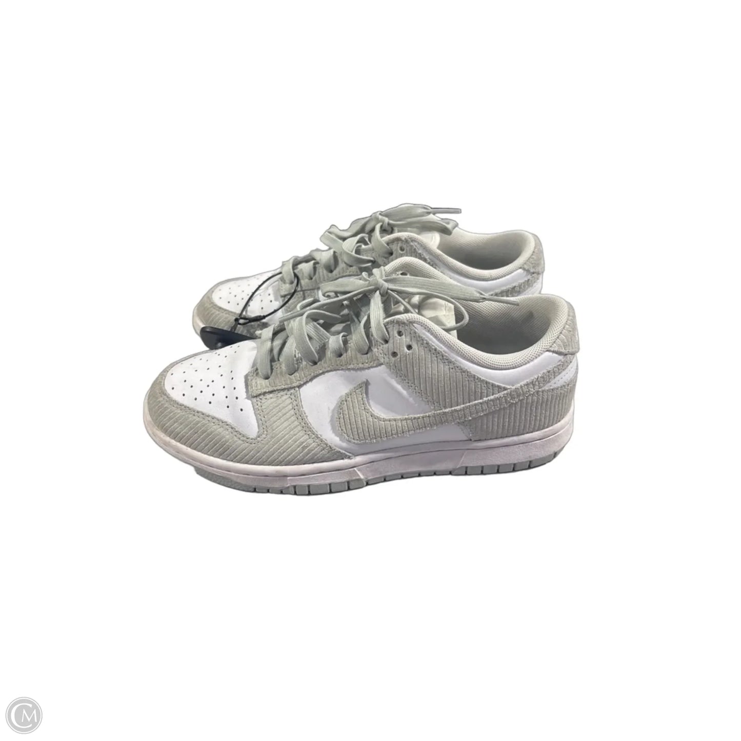 Shoes Sneakers By Nike In Green & White, Size: 8.5