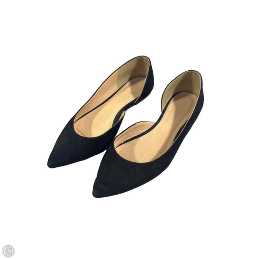 Shoes Flats By J. Crew In Black, Size: 8