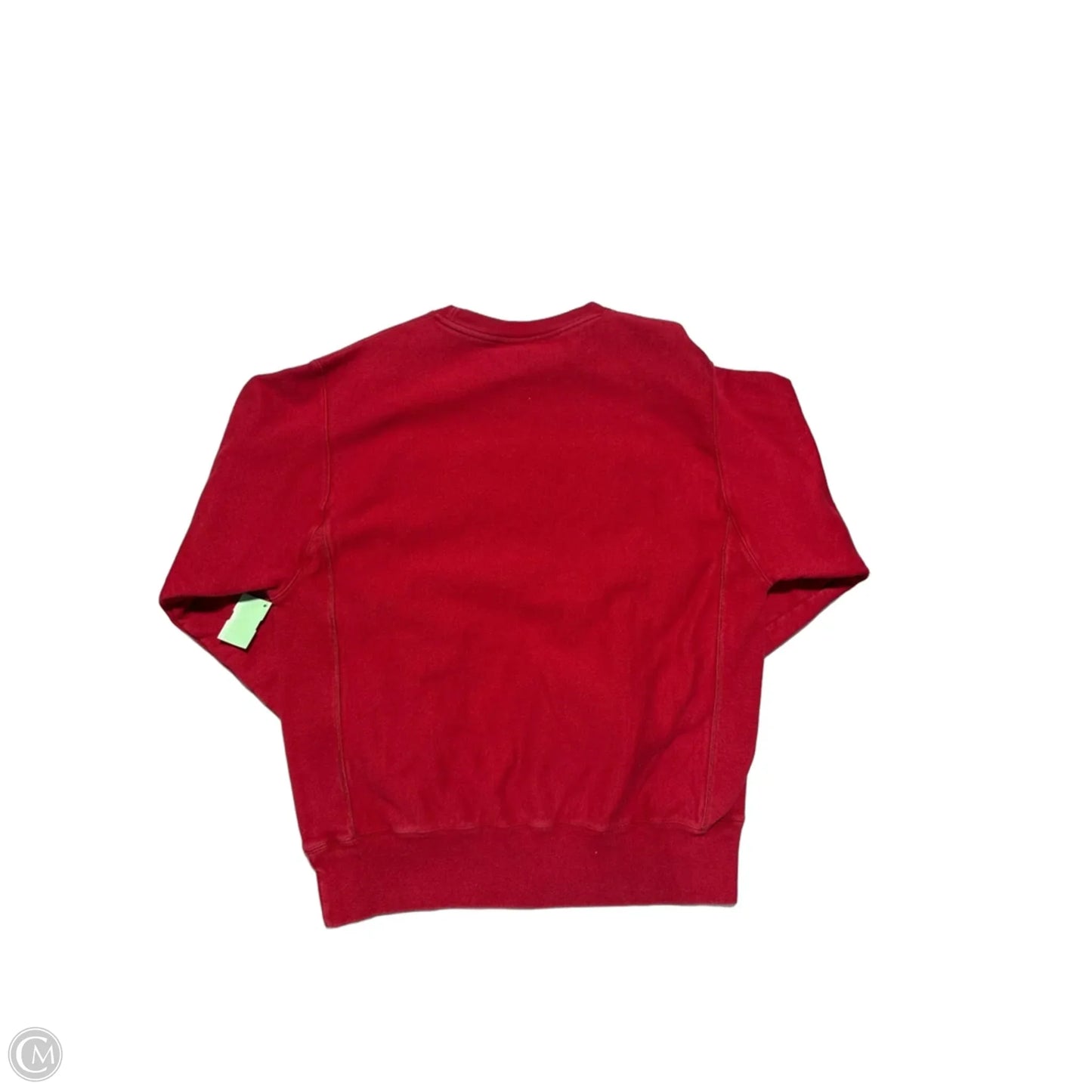 Sweatshirt Crewneck By Champion In Red, Size: M