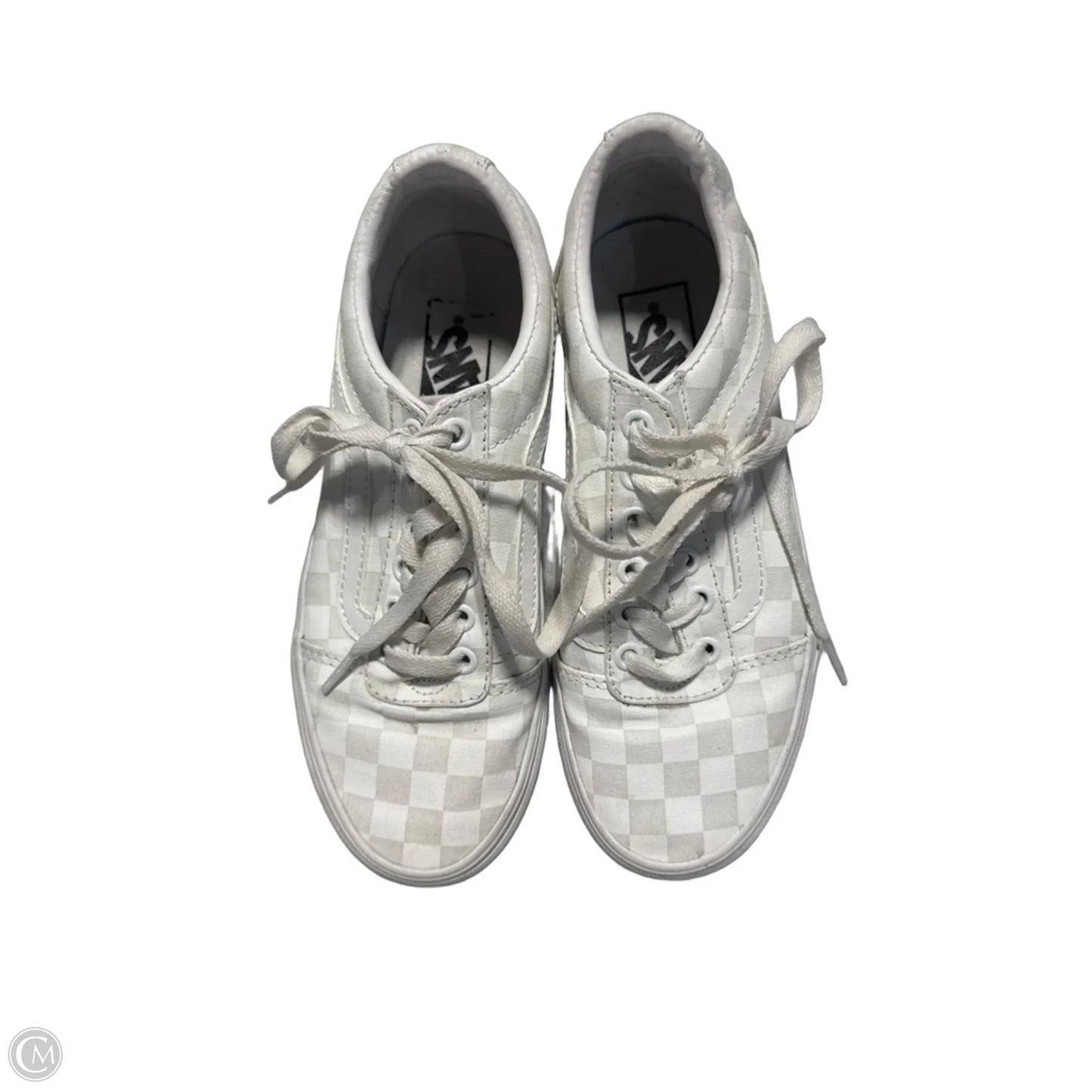 Shoes Sneakers By Vans In White, Size: 6