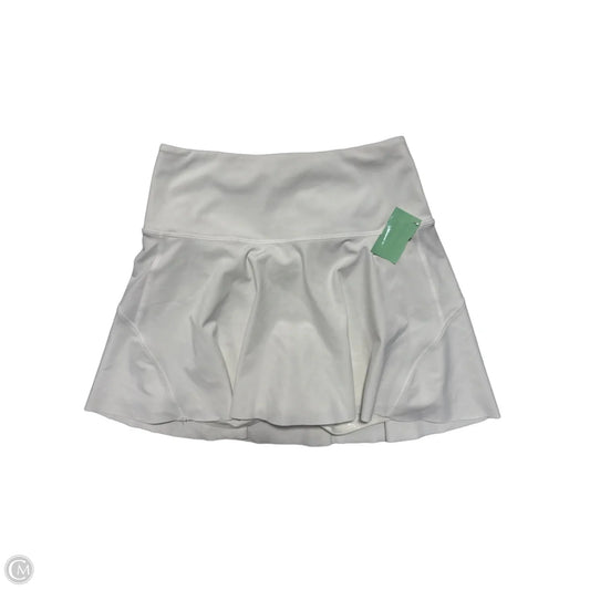 Athletic Skort By Athleta In White, Size: Xxs