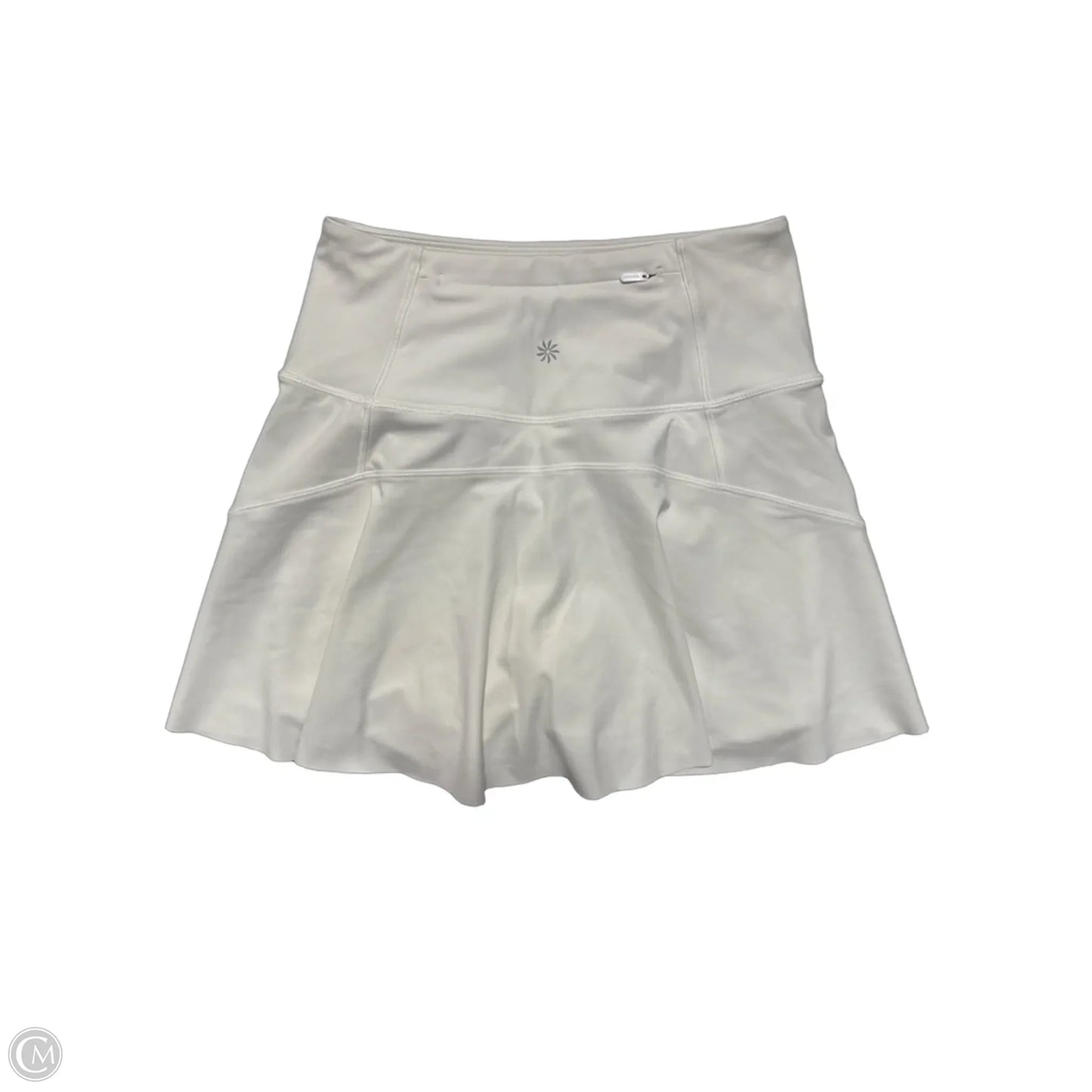Athletic Skort By Athleta In White, Size: Xxs