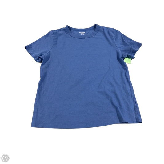 Top Short Sleeve By Old Navy In Blue, Size: S