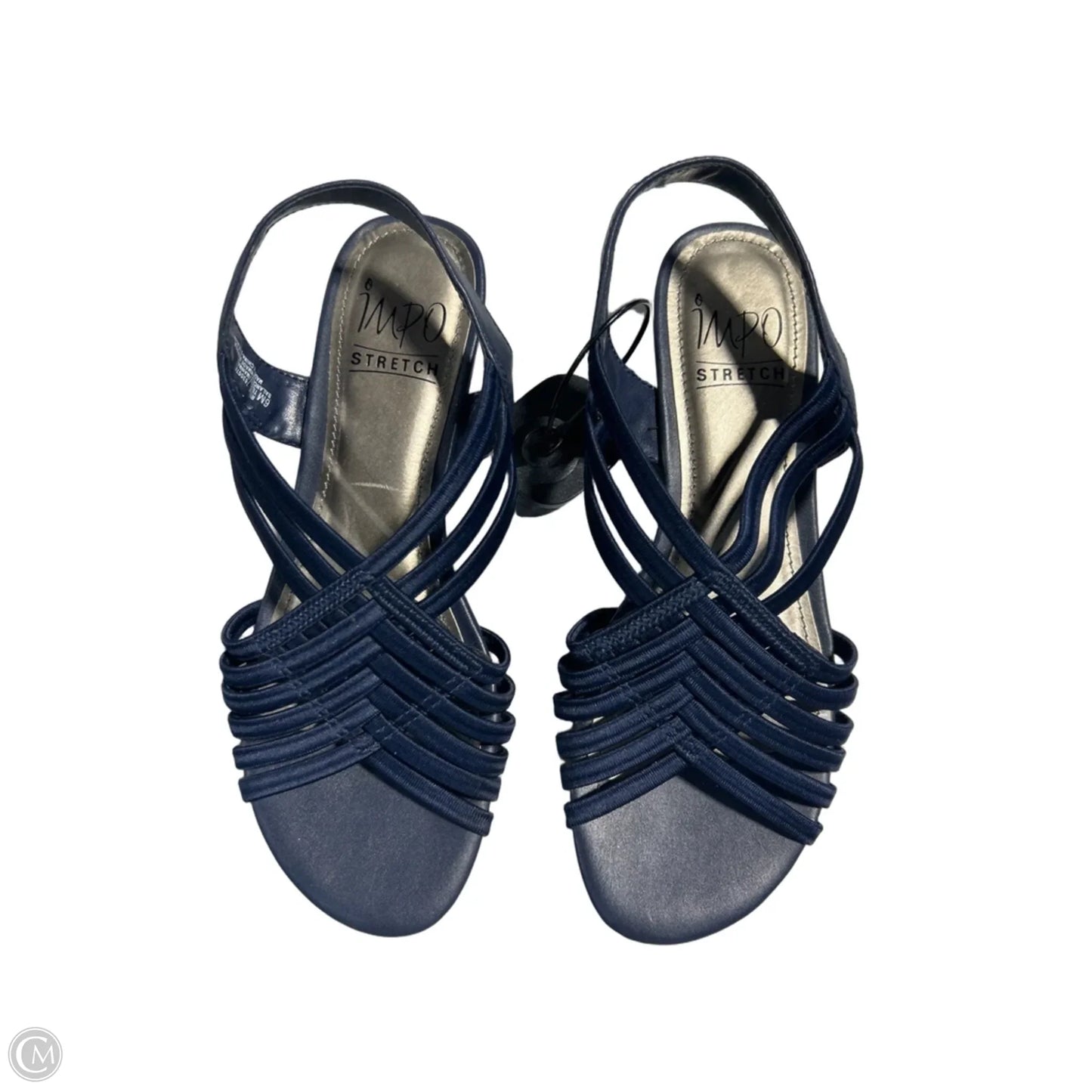Sandals Flats By Impo In Navy, Size: 6