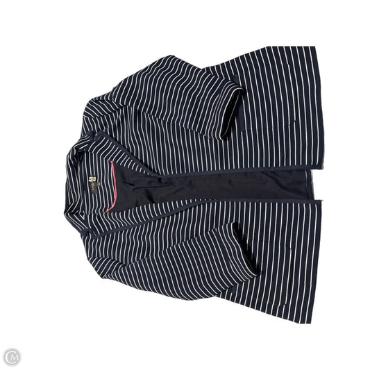 Blazer By Talbots In Blue & White, Size: Xlp