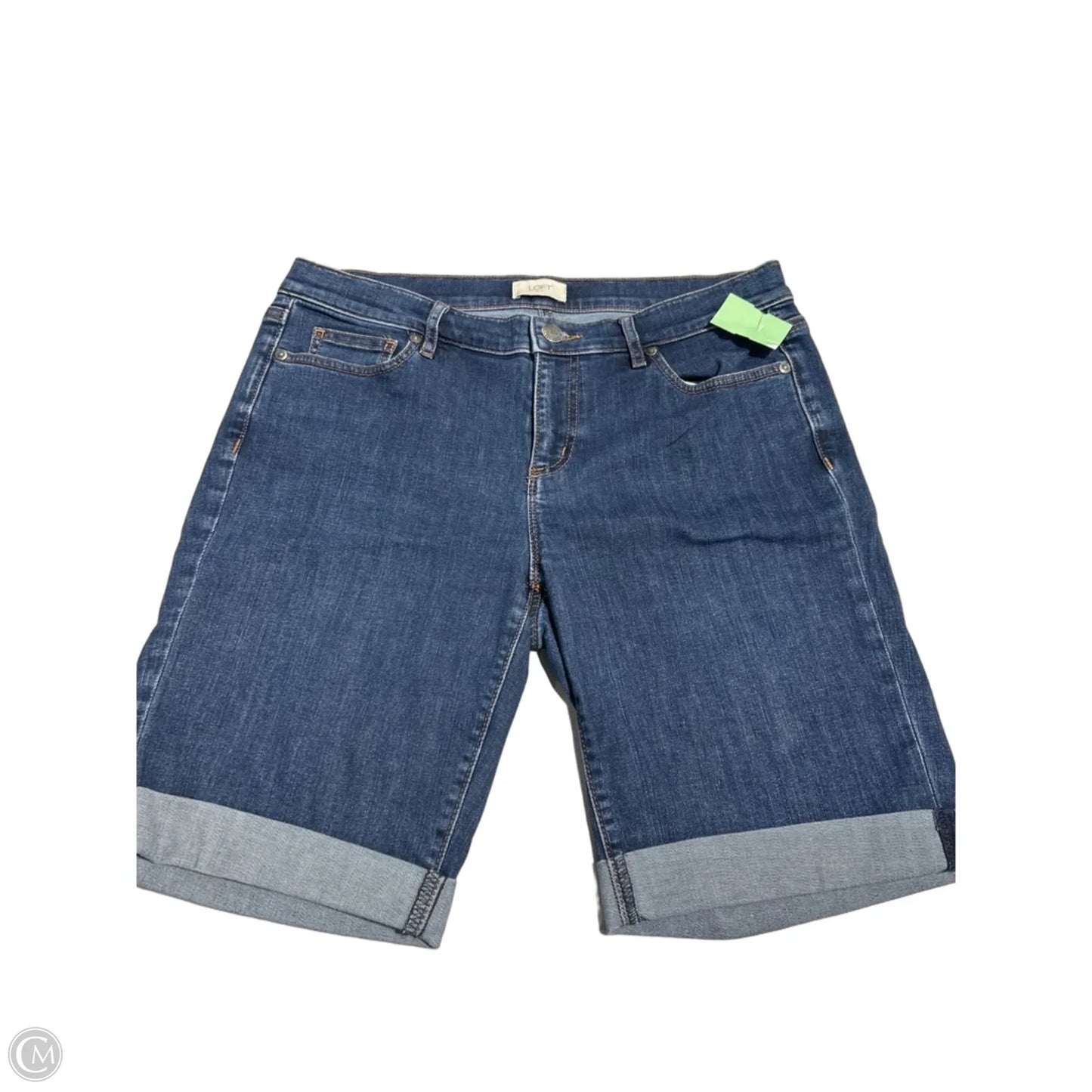 Shorts By Loft In Blue Denim, Size: 8