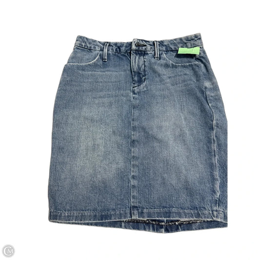 Skirt Mini & Short By Gap In Blue Denim, Size: 2