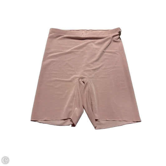 Athletic Shorts By Yitty In Pink, Size: 1x
