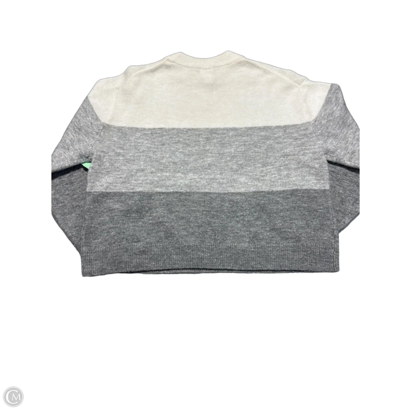 Sweater By H&m In Grey & White, Size: S