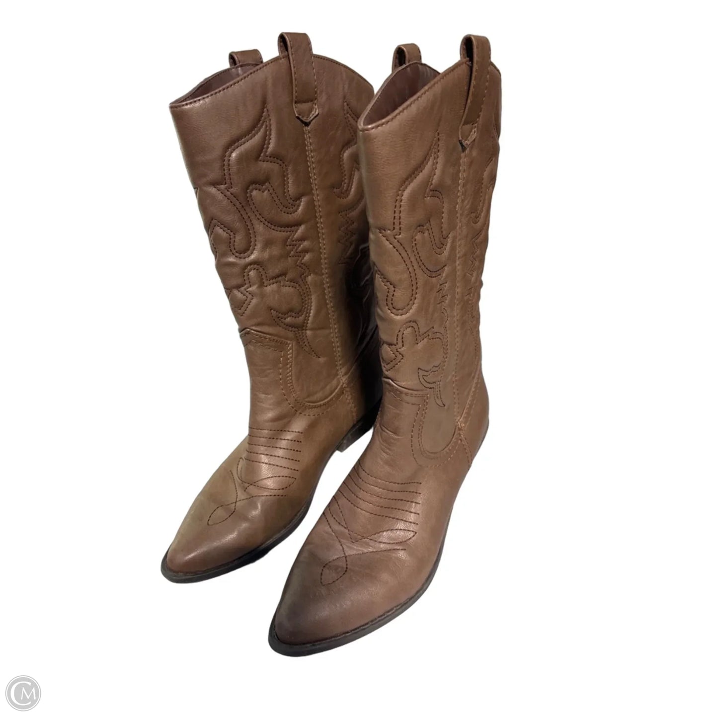 Boots Western By Soda In Brown, Size: 8