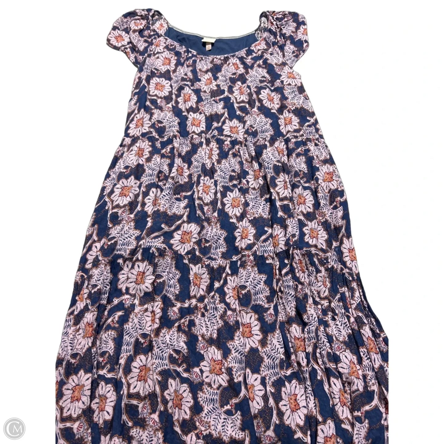 Dress Casual Maxi By Knox Rose In Blue & Purple, Size: 3x