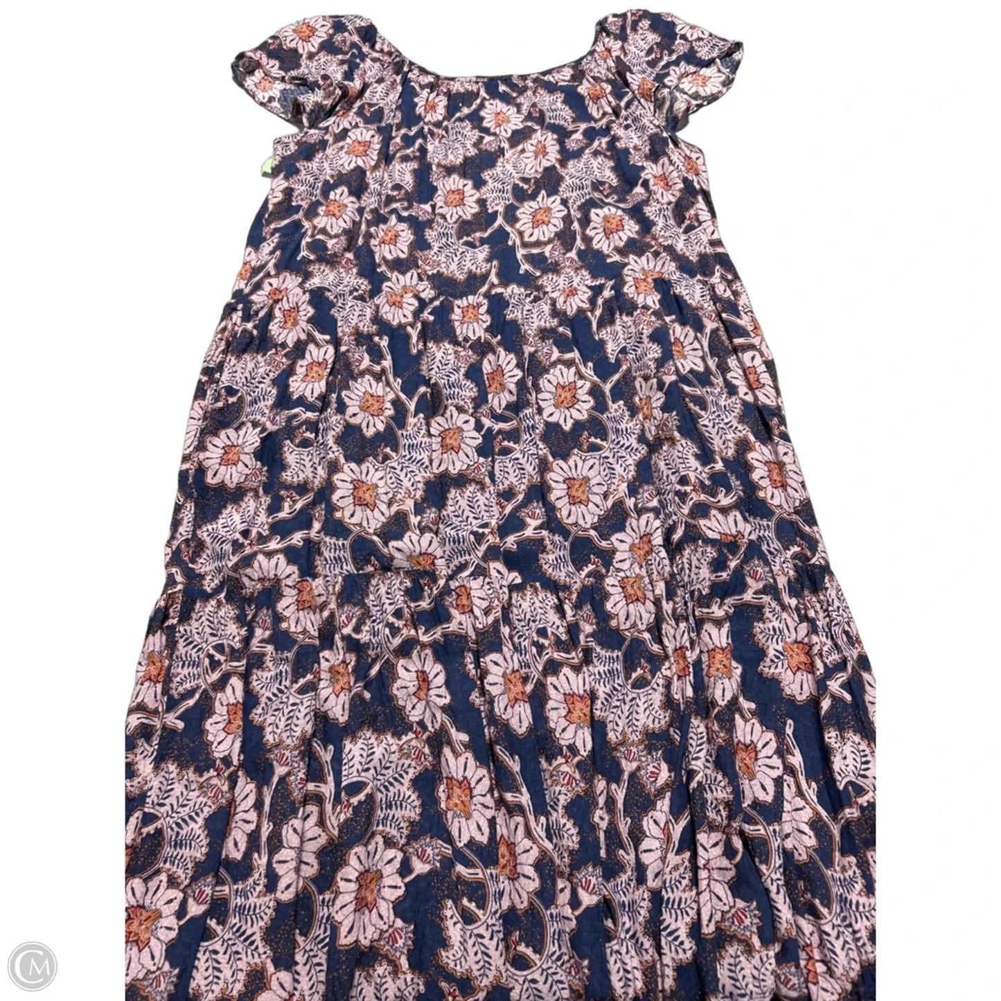 Dress Casual Maxi By Knox Rose In Blue & Purple, Size: 3x