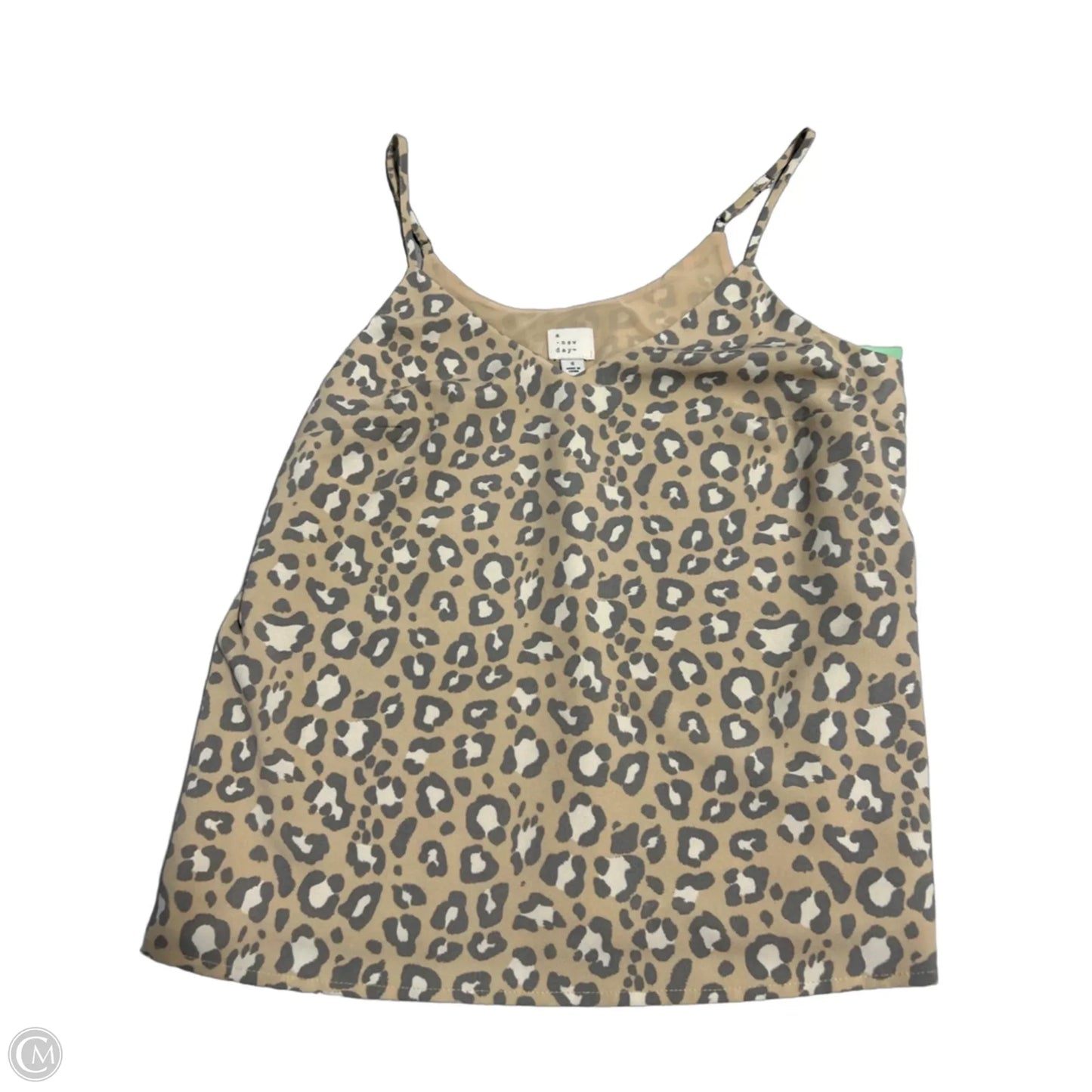 Tank Top By A New Day In Animal Print, Size: S