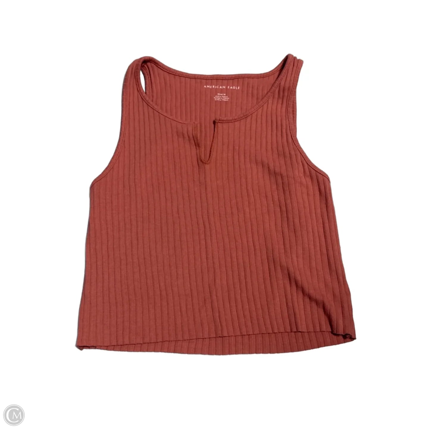 Tank Top By American Eagle In Orange, Size: M