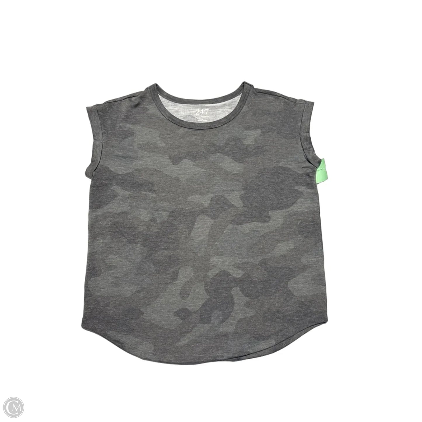 Top Short Sleeve By Maurices In Camouflage Print, Size: S