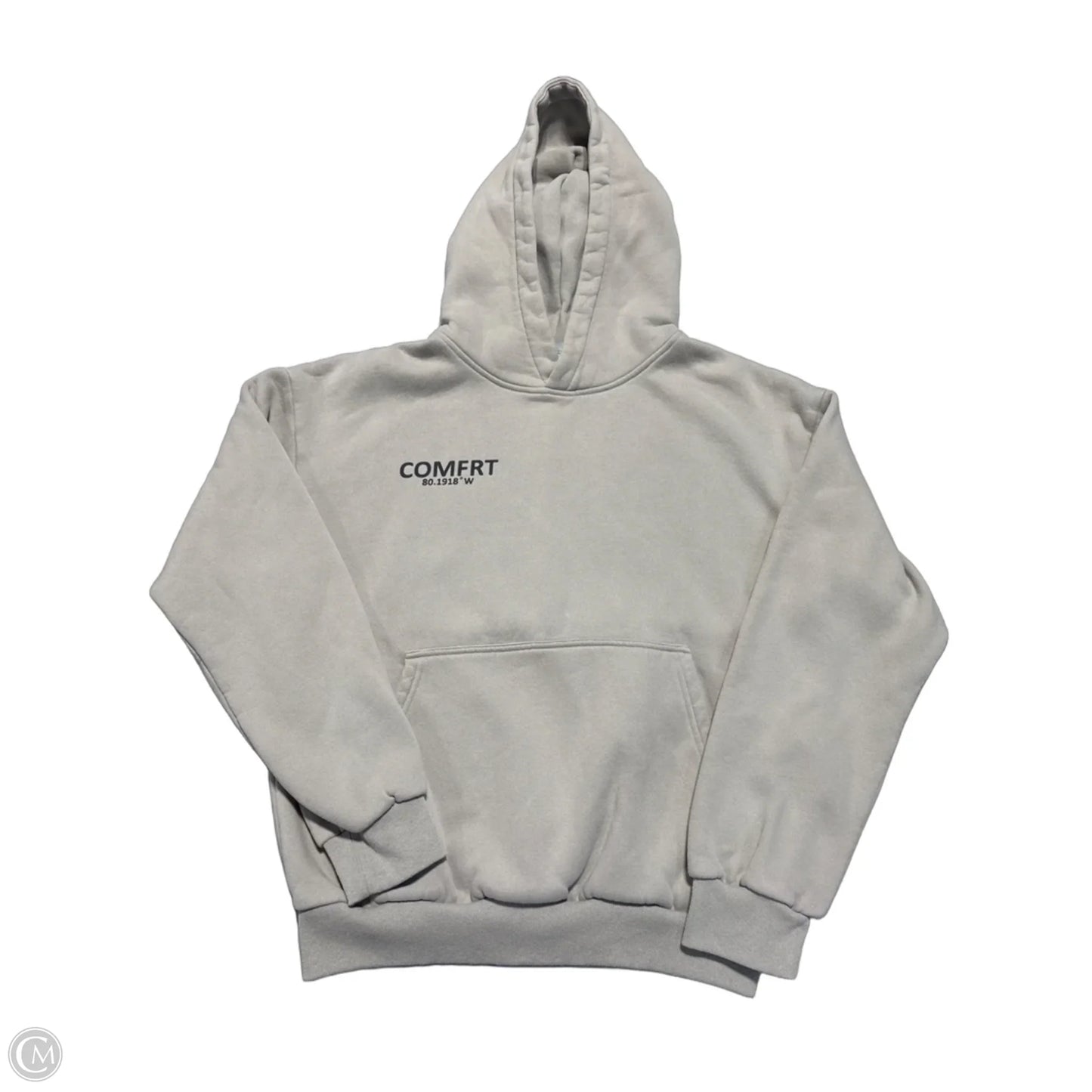 Sweatshirt Hoodie By Cma In Tan, Size: S