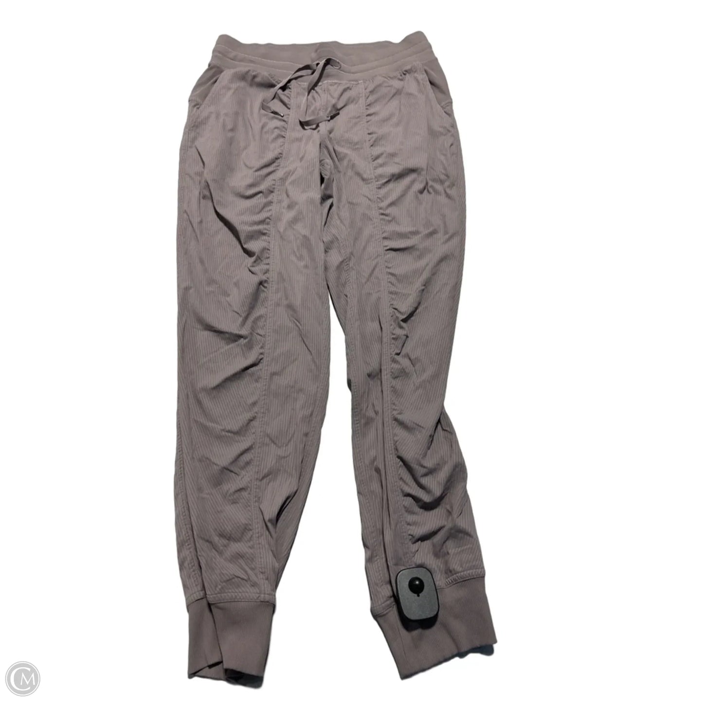 Athletic Pants By Lululemon In Grey, Size: 8