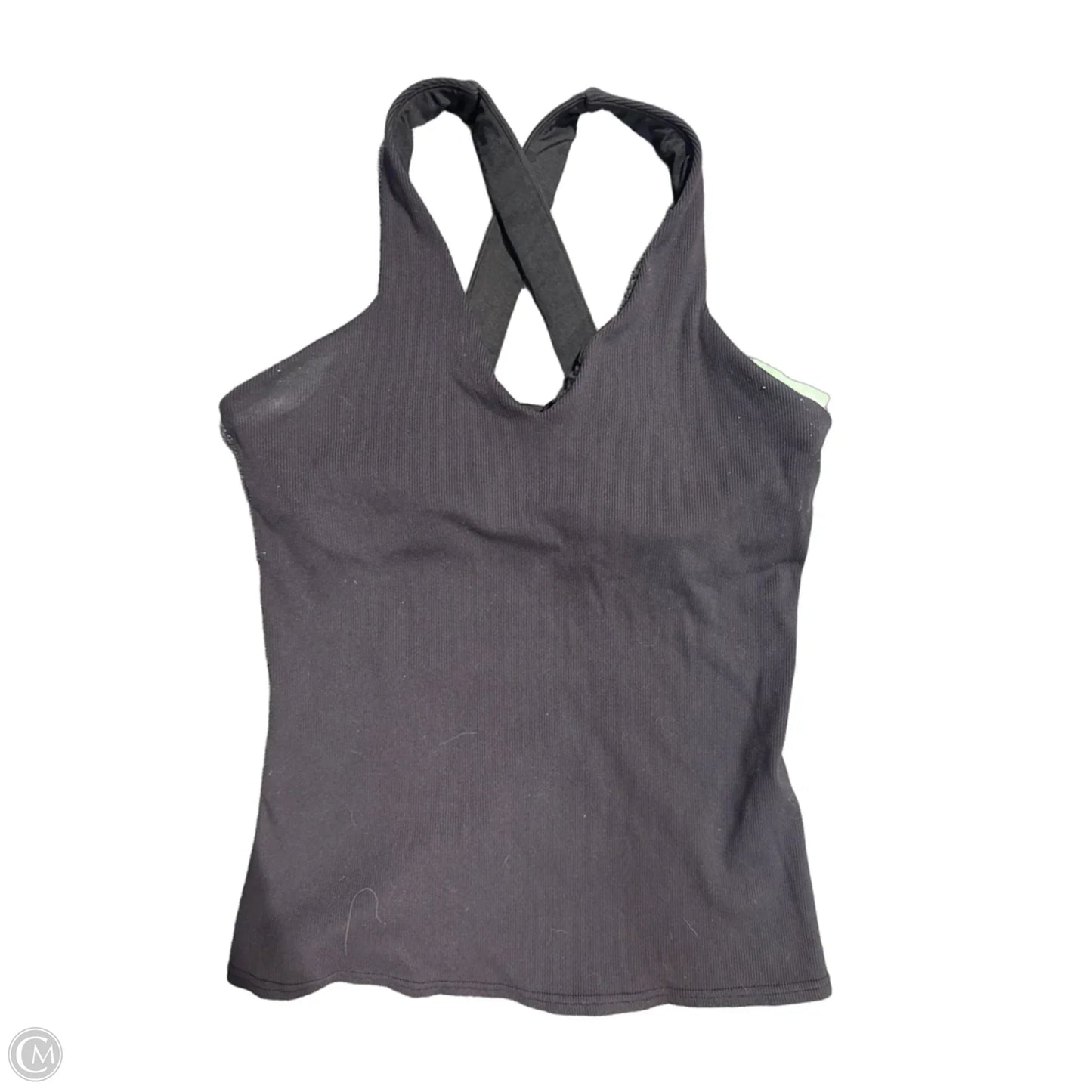 Athletic Tank Top By Alo In Black, Size: L