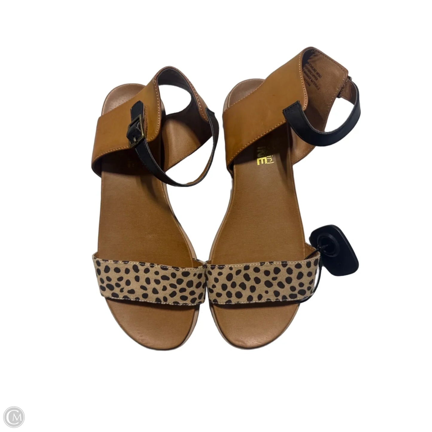 Sandals Flats By Madeline In Brown, Size: 9