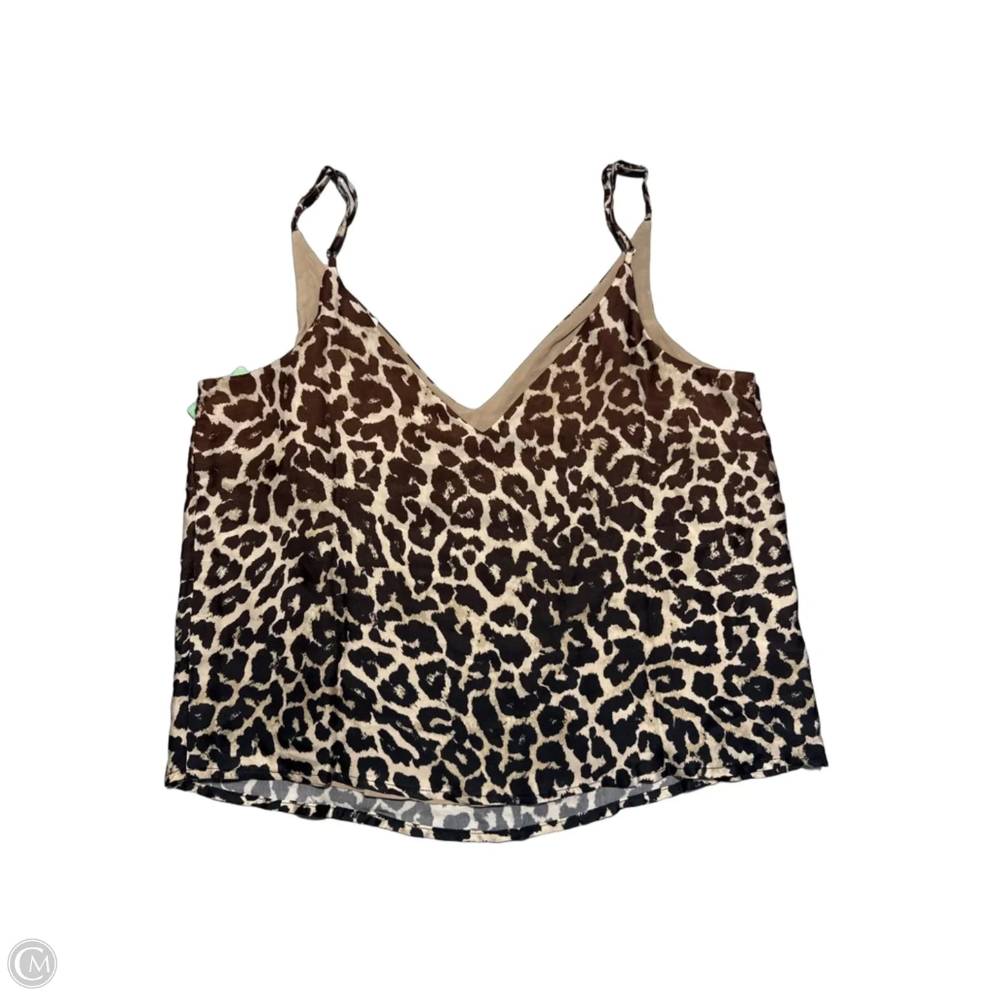 Tank Top By Cloth & Stone In Animal Print, Size: S
