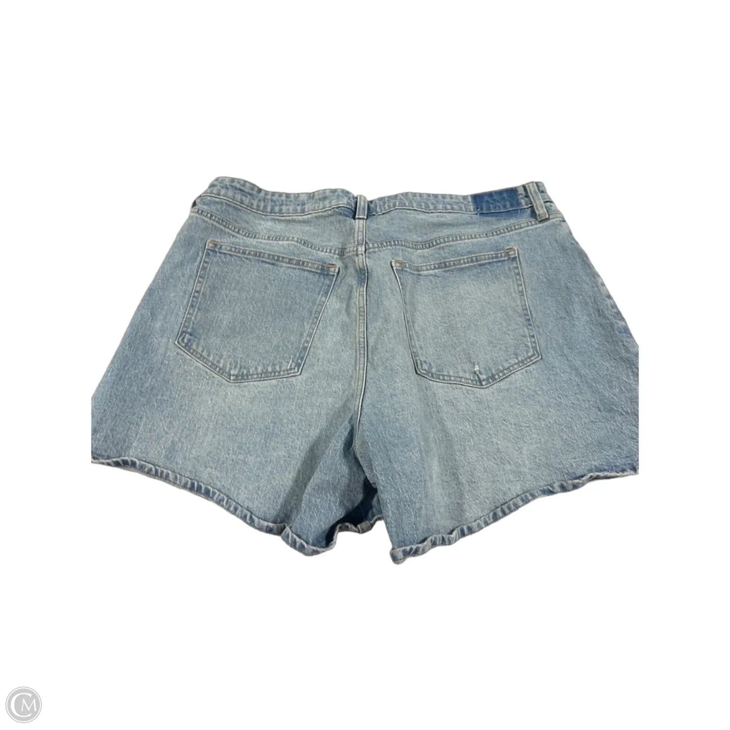 Shorts By Abercrombie And Fitch In Blue Denim, Size: 18