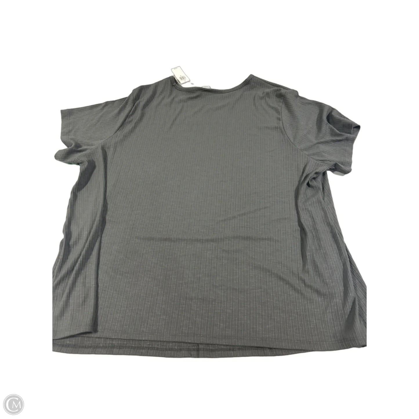 Top Short Sleeve By Old Navy In Grey, Size: 2x