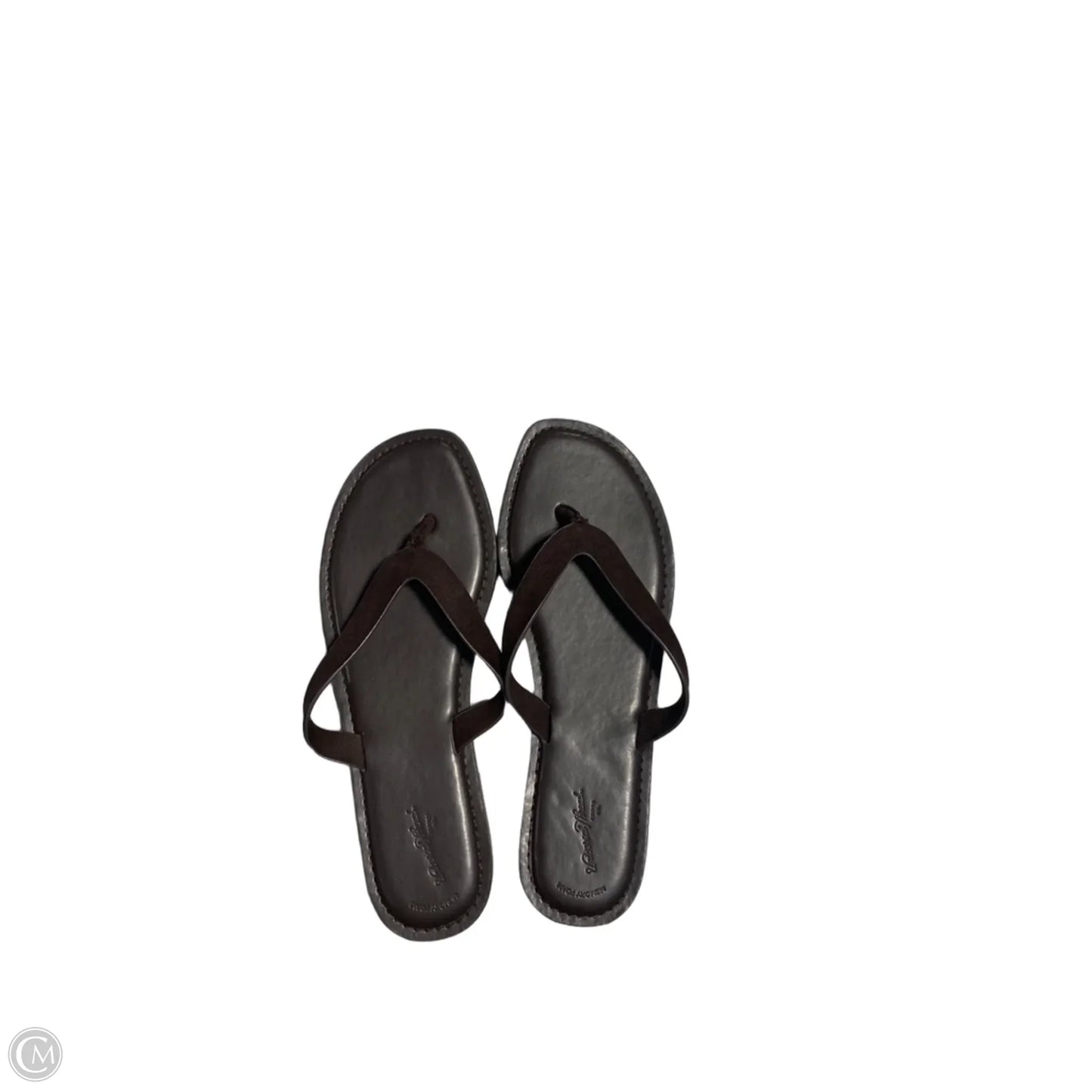 Sandals Flats By Universal Thread In Brown, Size: 9