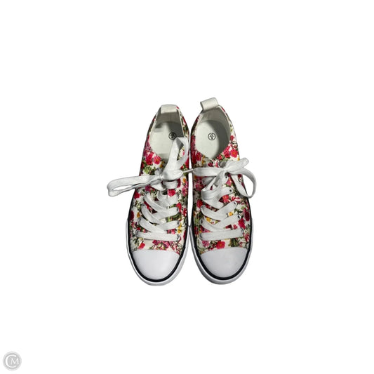 Shoes Sneakers By Cmc In Floral Print, Size: 6