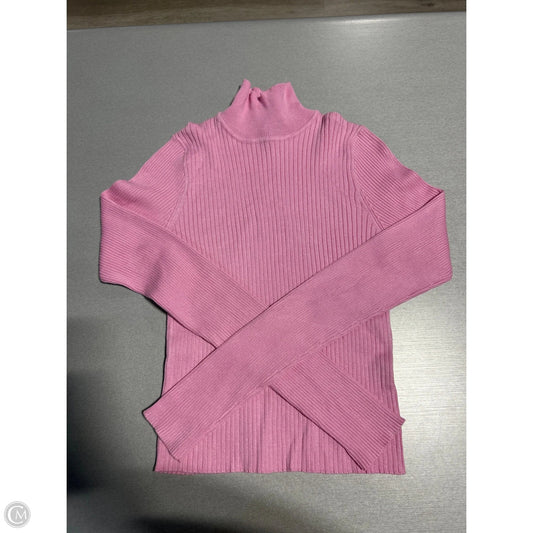 Top Long Sleeve Basic By Crown And Ivy In Pink, Size: Xs