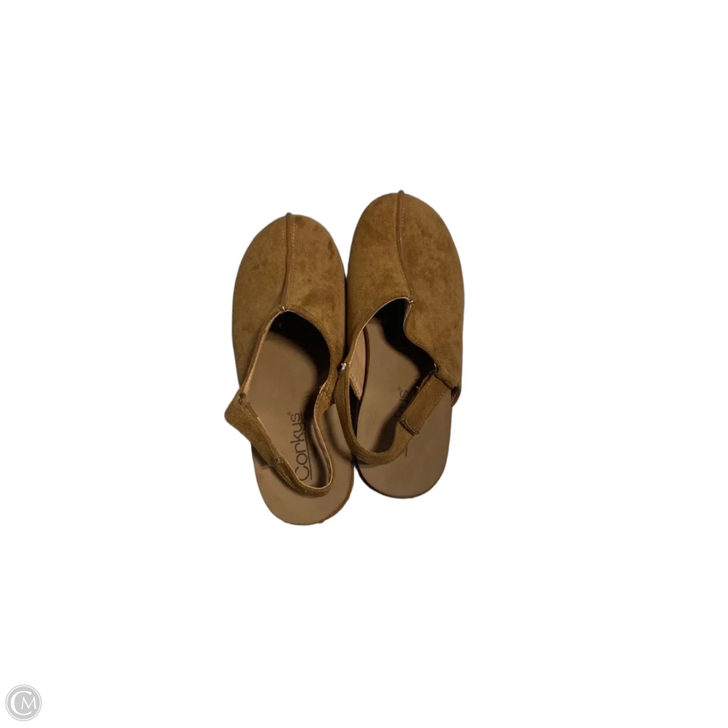 Shoes Heels Wedge By Corkys In Brown, Size: 6