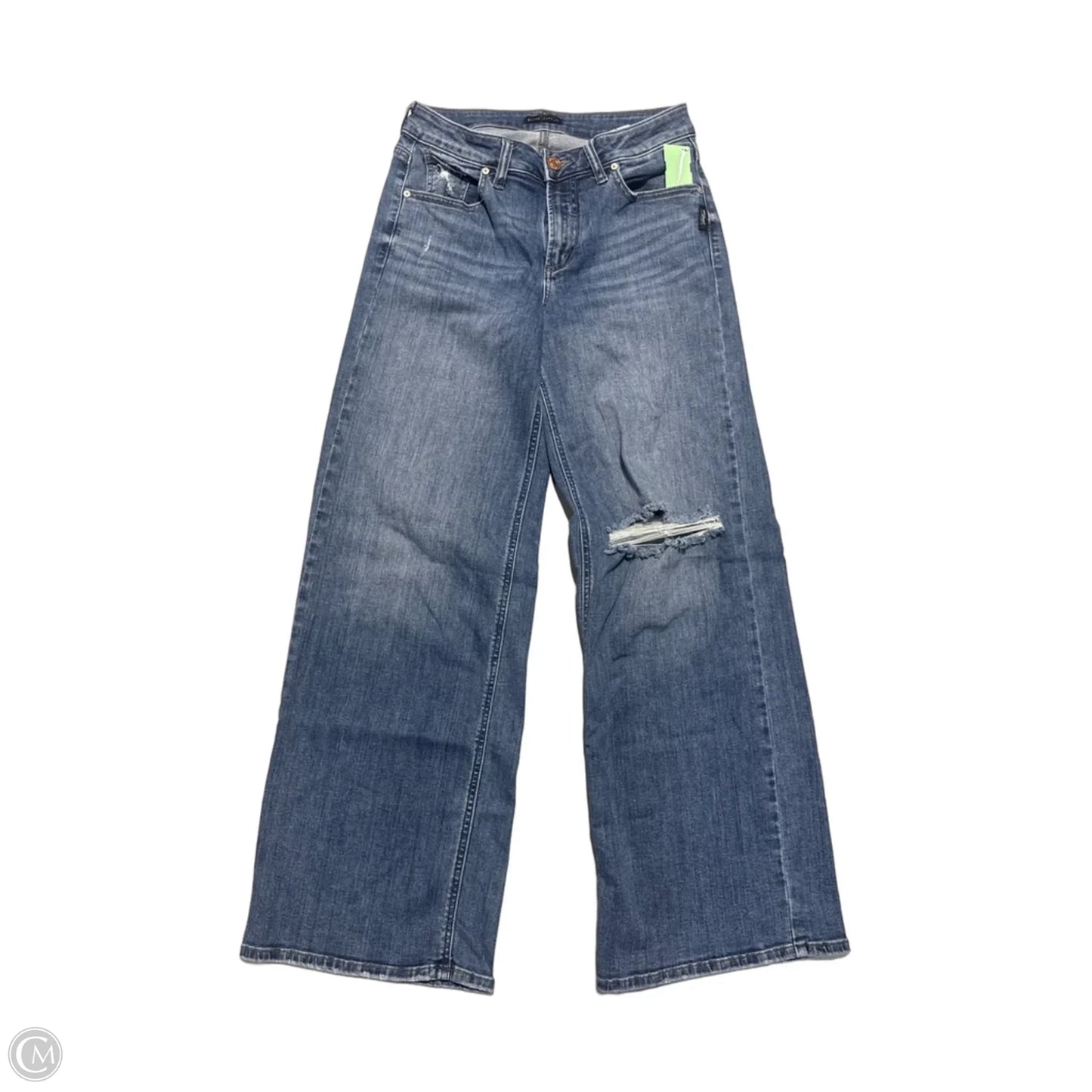 Jeans Boot Cut By Silver In Blue Denim, Size: 6