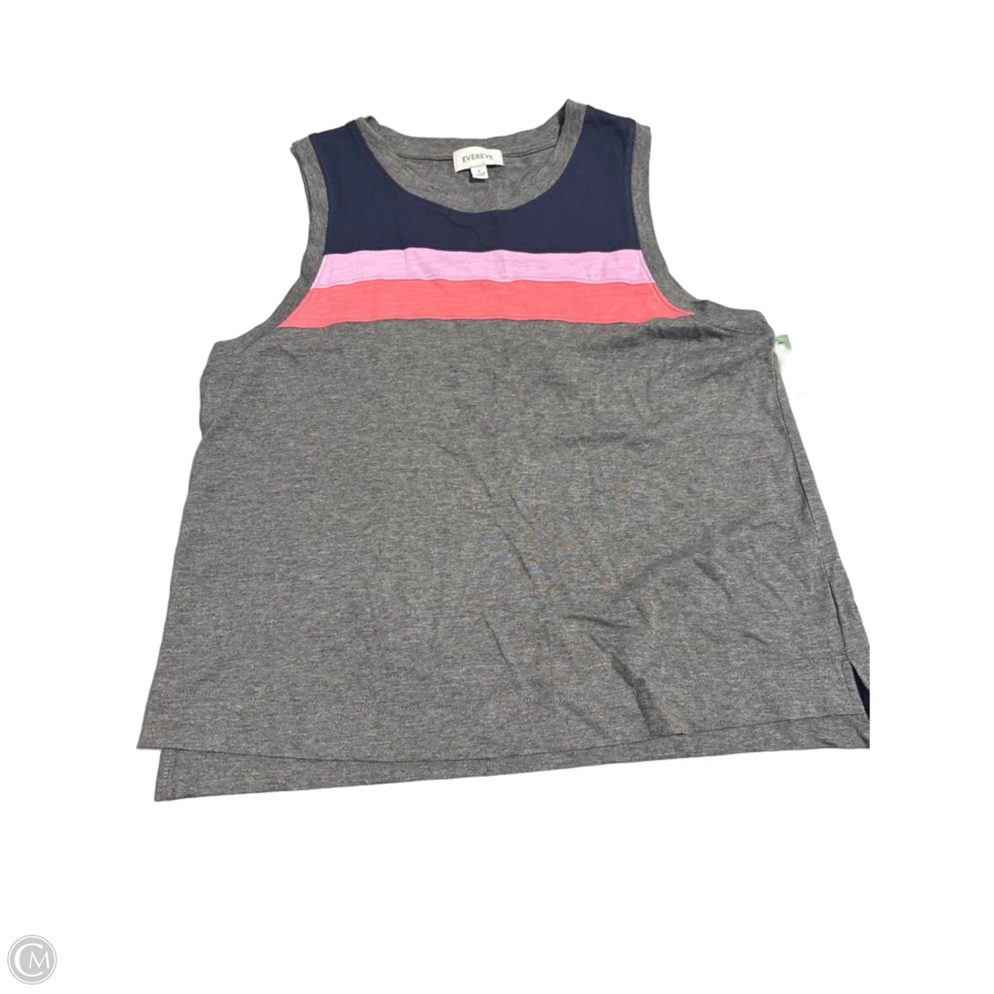 Tank Top By Evereve In Grey, Size: L