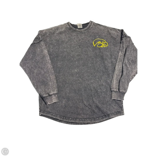 Top Long Sleeve By Cmc In Grey, Size: Xs