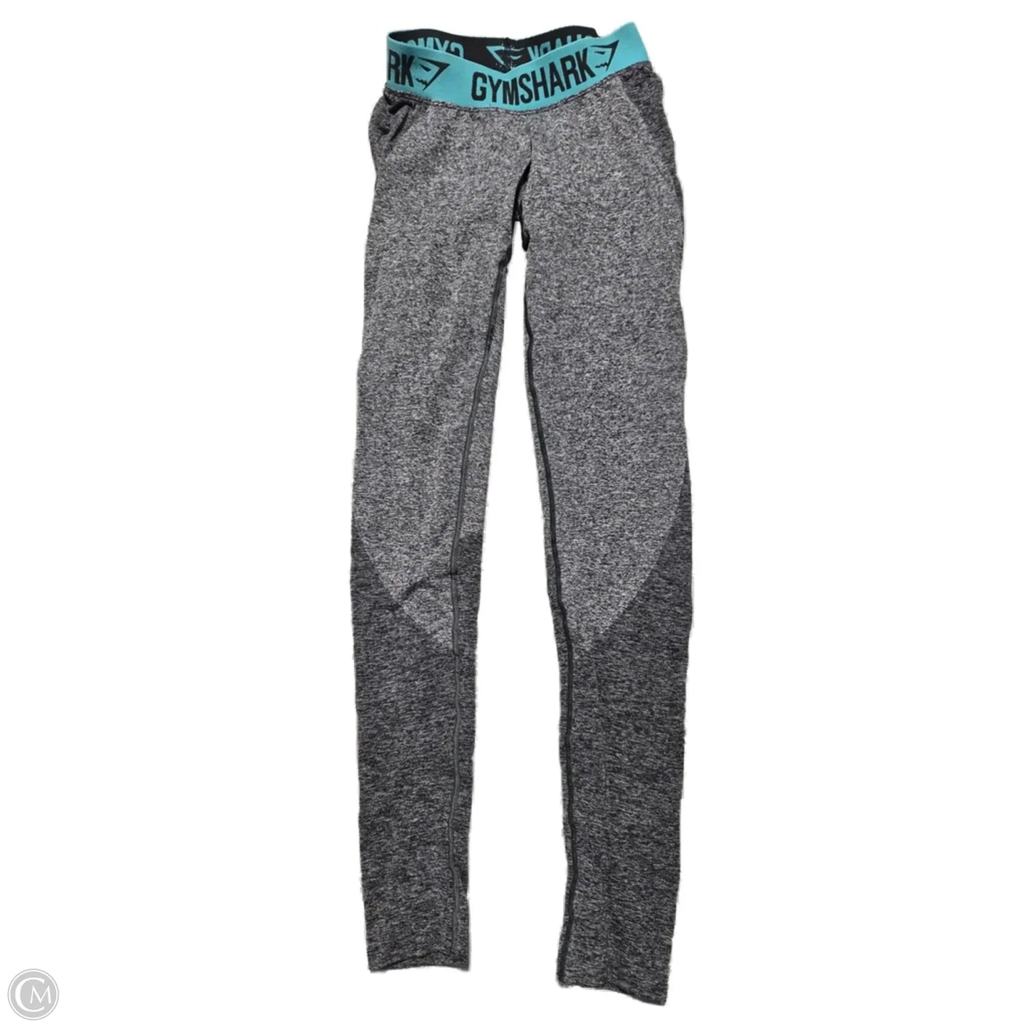 Athletic Leggings By Gym Shark In Grey, Size: Xs