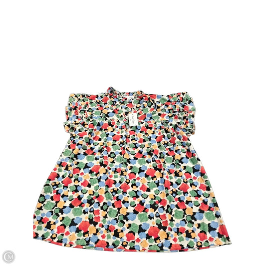Top Short Sleeve By Cmc In Multi-colored, Size: M
