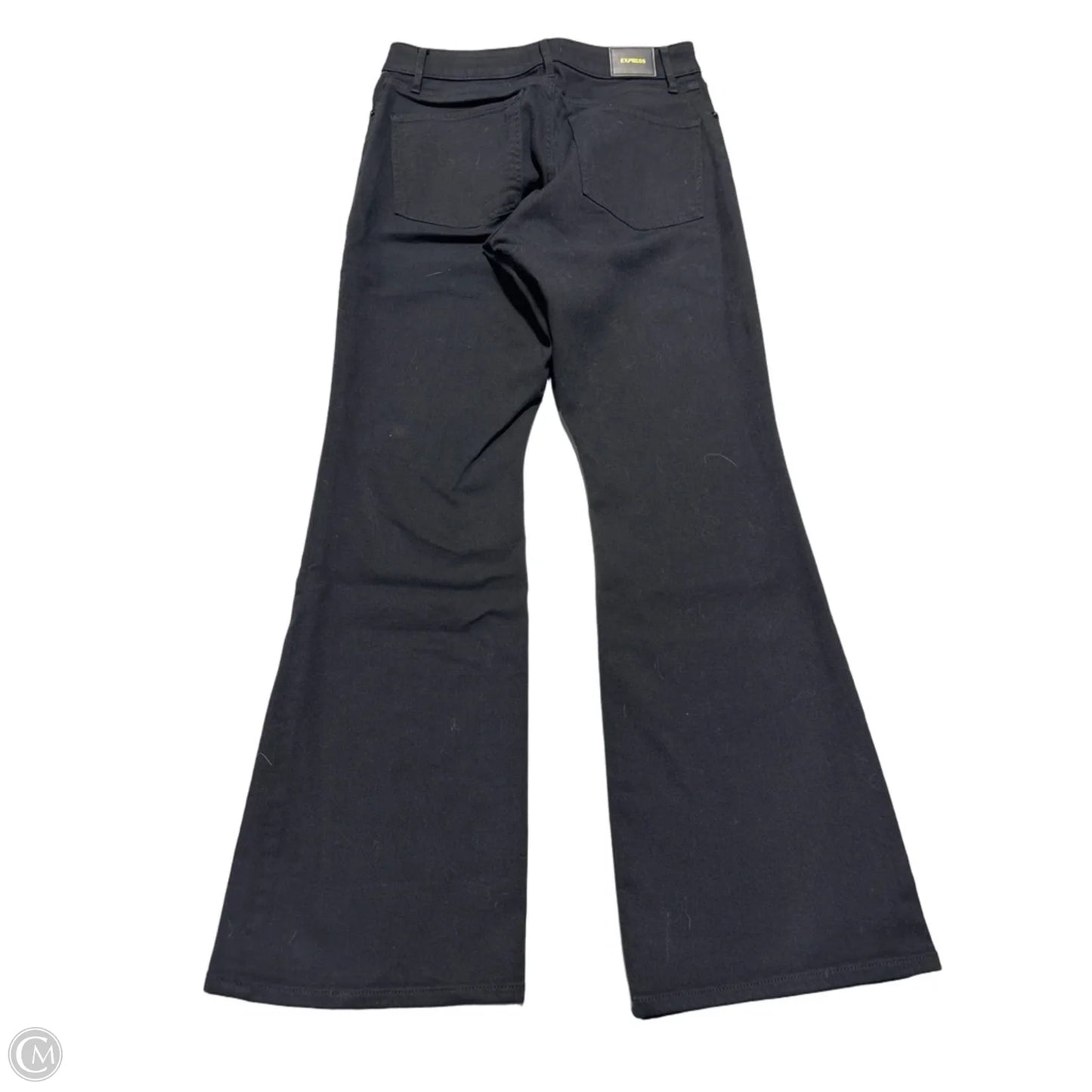 Jeans Boot Cut By Express In Black, Size: 10