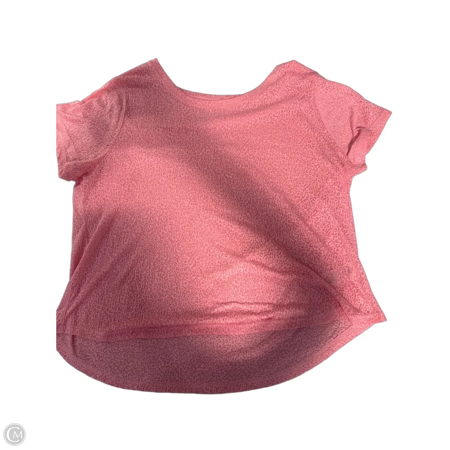 Top Short Sleeve By Rbx In Pink, Size: Xl