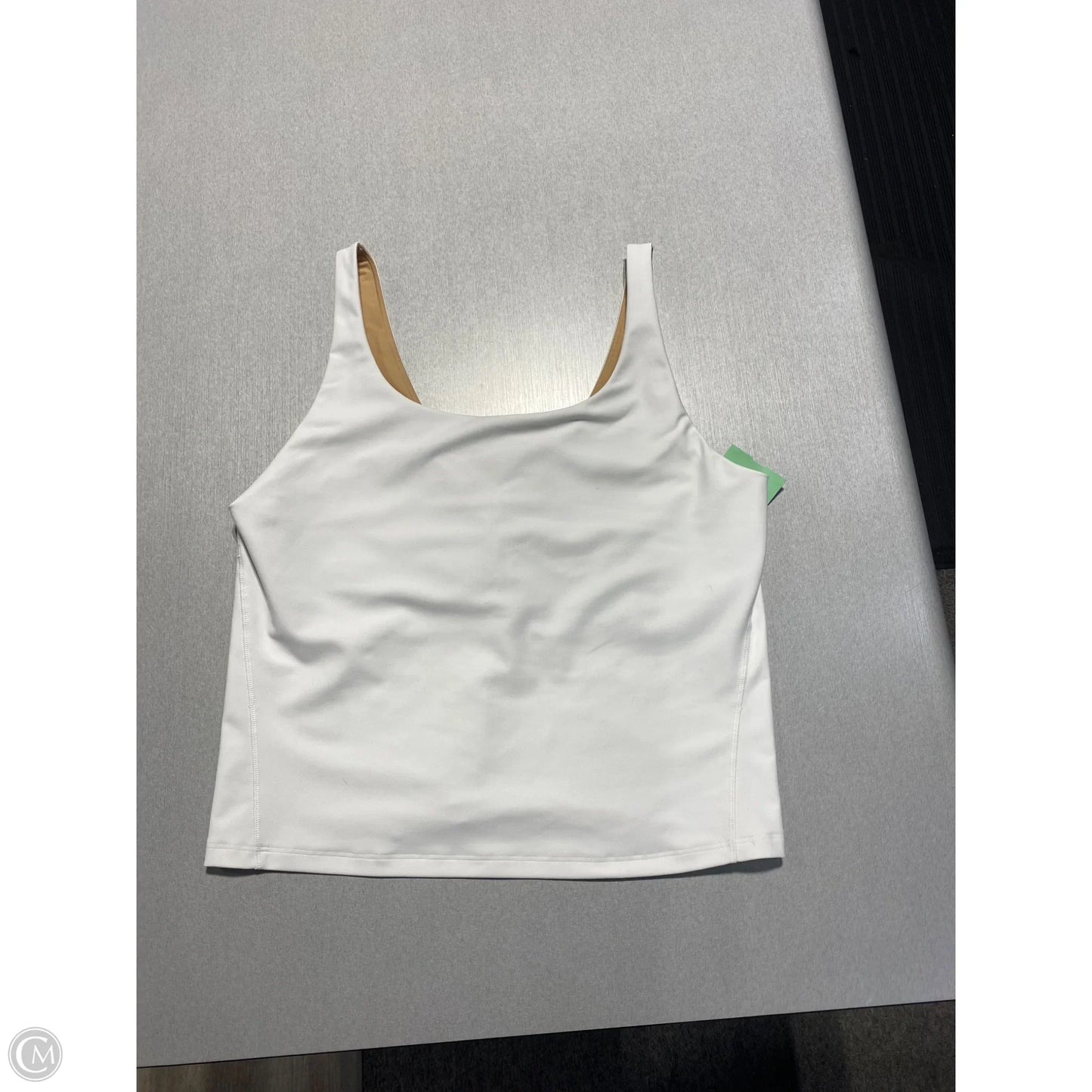 Athletic Tank Top By Old Navy In White, Size: Xl