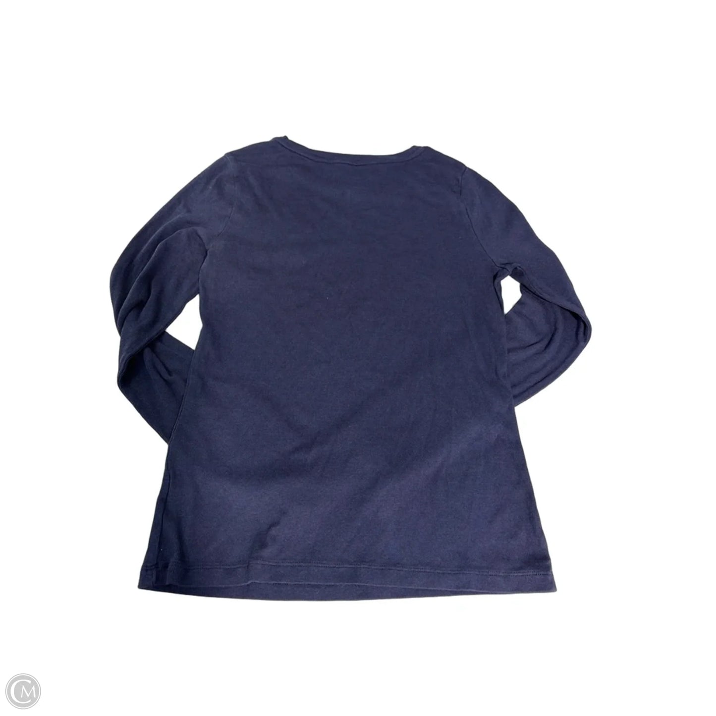 Top Long Sleeve By A New Day In Navy, Size: S
