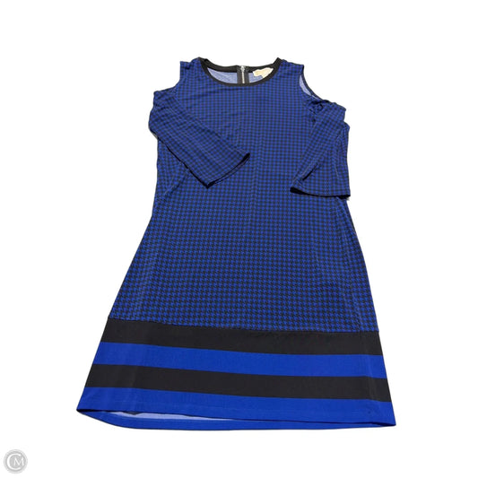 Dress Casual Short By Michael By Michael Kors In Black & Blue, Size: L
