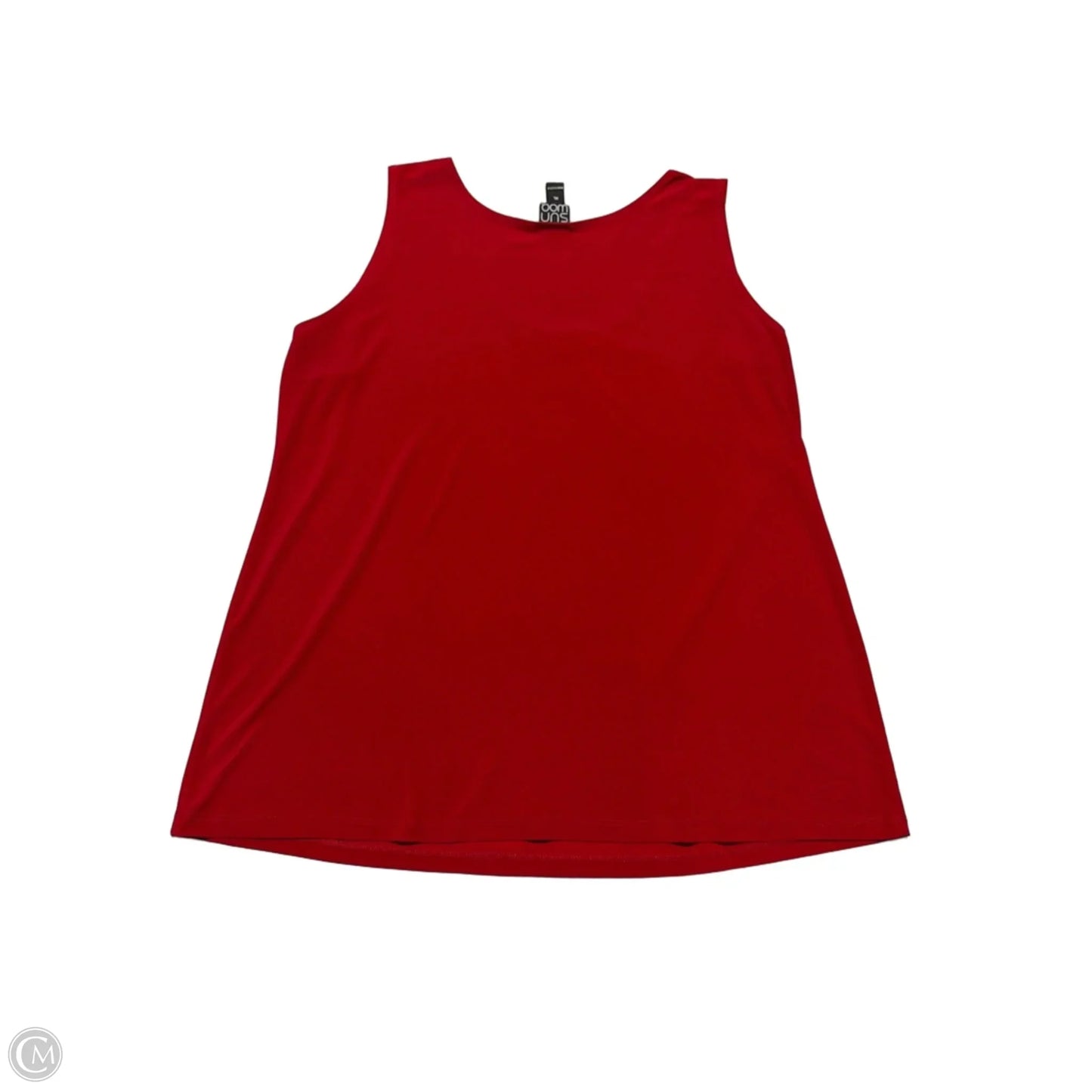 Tank Top By Clara Sun Woo In Red, Size: Xl