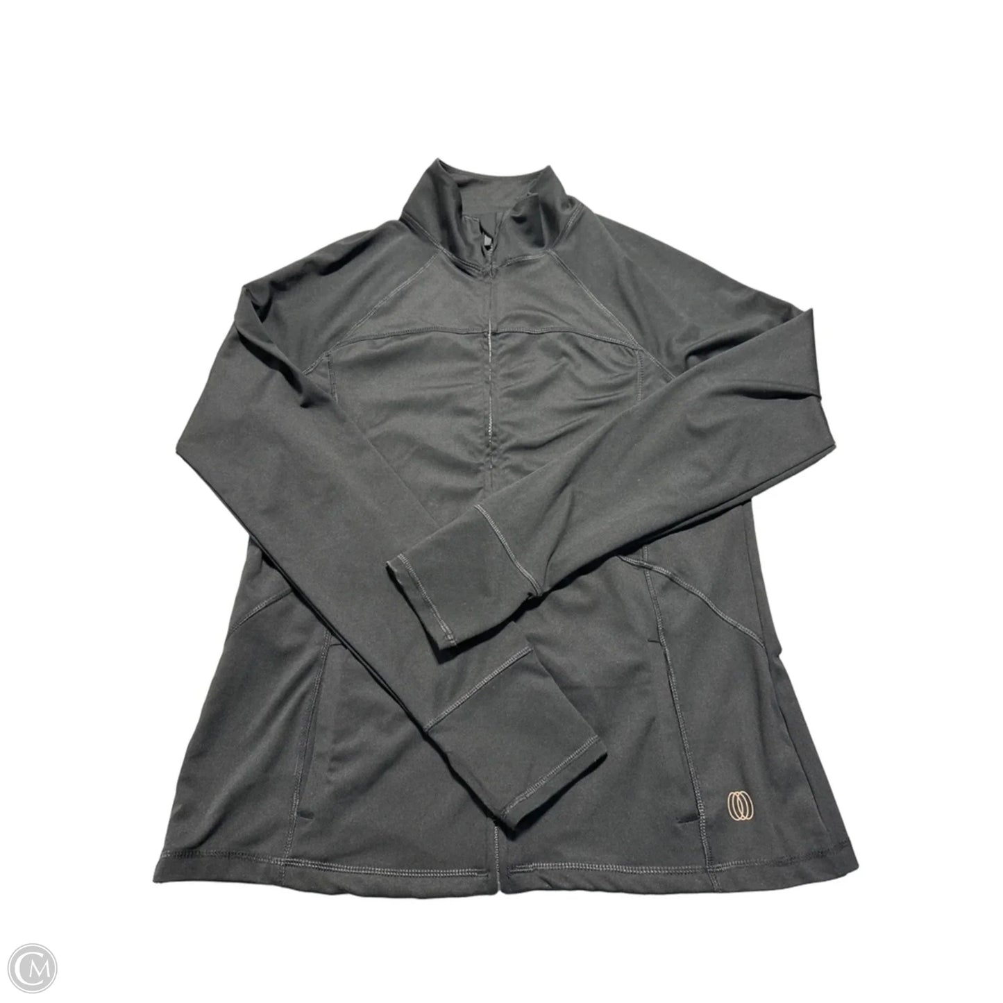 Athletic Jacket By Balance Collection In Black, Size: L