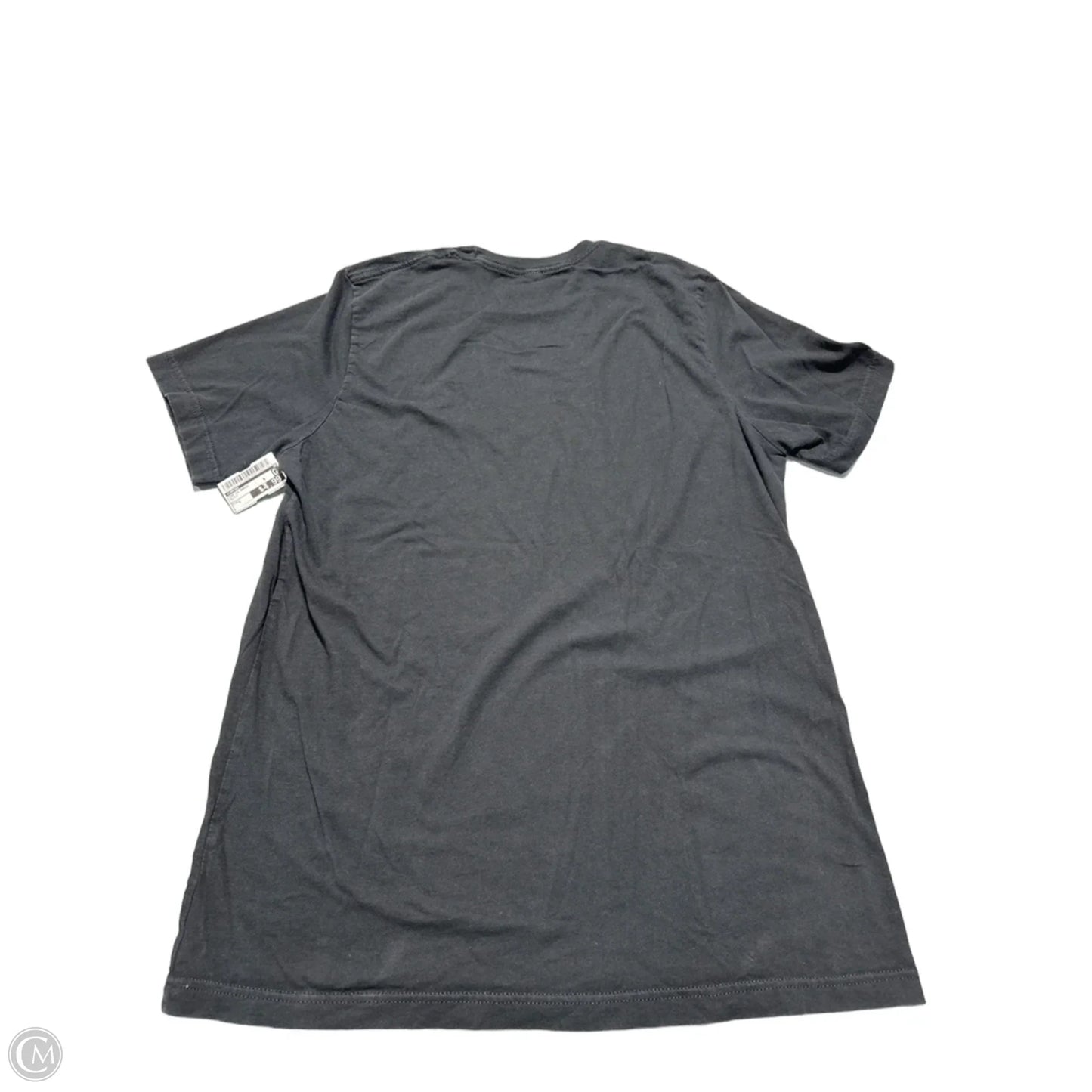 Top Short Sleeve Basic By Canvas In Black, Size: L